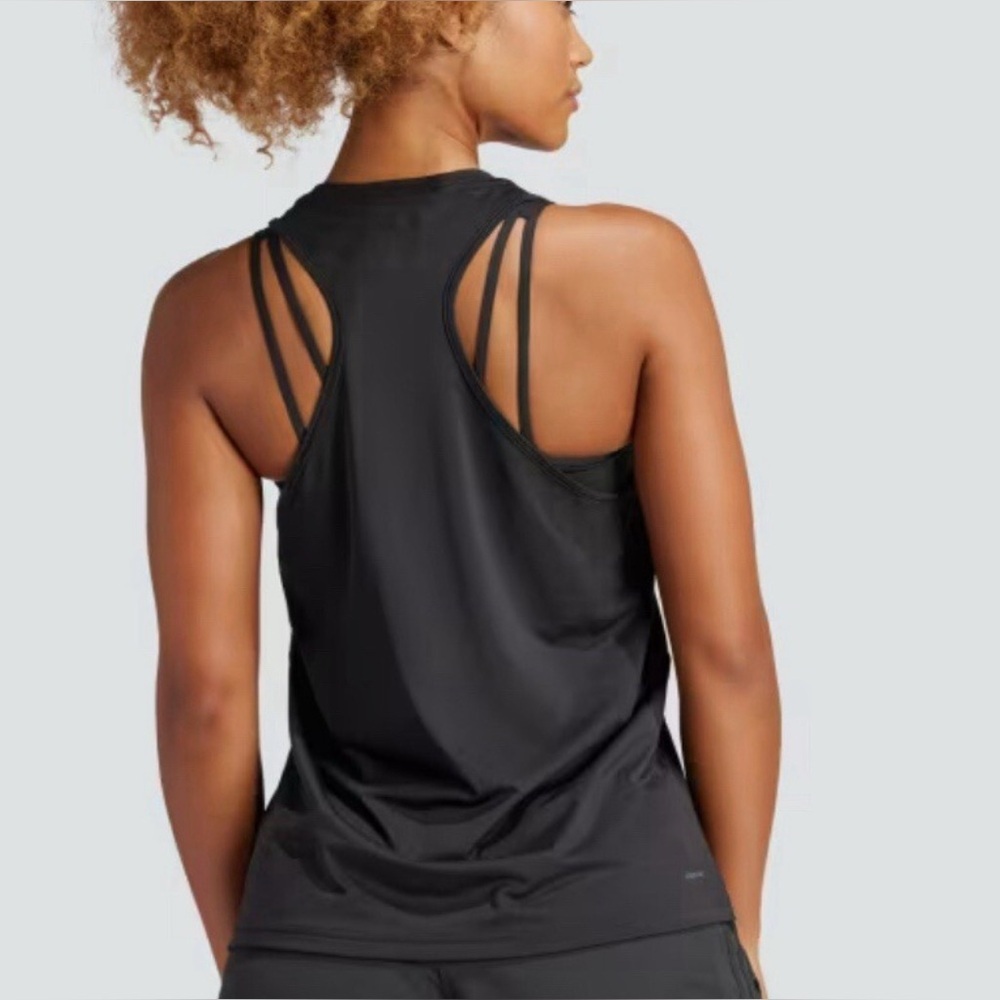 Adidas Women's Black Tank Top - Picture 2 of 5